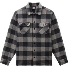 Bomull - Unisex Skjortor Dickies New Sacramento Shirt Unisex - Grey Melange