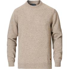 Barbour Herr Tröjor Barbour Patch Crew Sweater - Stone