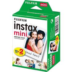 62 x 46 mm (Instax Mini) Analoga kameror Fujifilm Instax Mini Film 20 Pack