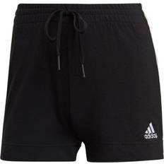 Adidas Dam - Friluftsbyxor Byxor & Shorts adidas Essentials Slim 3-Stripes Shorts Women - Black/White