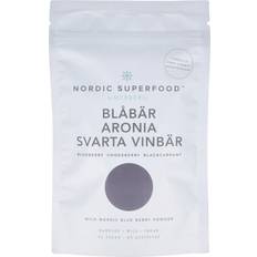 E-vitaminer - Pulver Vitaminer & Mineraler Nordic Superfood Blåbär Aronia,Svarta Vinbär 80g