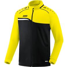 JAKO Competition 2.0 Polyester Jacket Unisex - Black/Soft Yellow