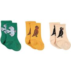 Mini Rodini Birdswatching Socks 3-pack - Multi (2176012000)