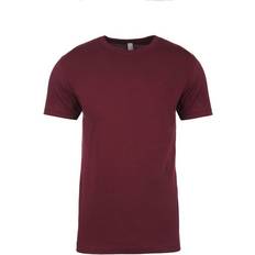 Dam - Jersey - Röda T-shirts Next Level Cotton Crew Neck T-shirt Unisex - Maroon