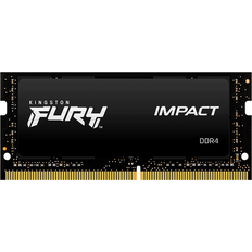 2933 MHz - 32 GB - SO-DIMM DDR4 - Svarta RAM minnen Kingston Fury Impact SO-DIMM DDR4 2933MHz 32GB (KF429S17IB/32)