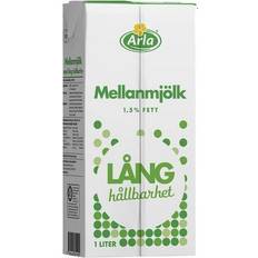 Arla Mjölk & Växtbaserade drycker Arla Mellanmjölk m Lång Hållbarhet 1,5% 100cl