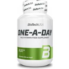 Förbättrar muskelfunktion - Multivitaminer Vitaminer & Mineraler BioTechUSA One-A-Day 100 st
