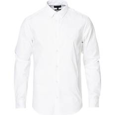 Emporio Armani Skjortor Emporio Armani Stretch Nylon Blend Shirt - White