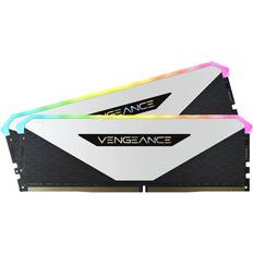 16 GB - DDR4 - Vita RAM minnen Corsair Vengeance RGB RT White DDR4 3600MHz 2x8GB (CMN16GX4M2Z3600C18W)