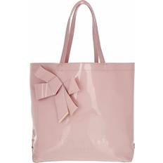 Ted Baker Toteväskor Ted Baker Nicon Knot Bow Large Icon Bag - Pale Pink