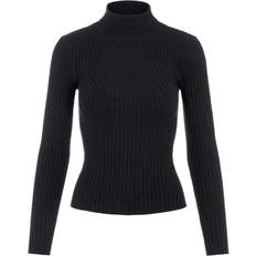 Pieces Knitted Pullover - Black