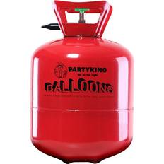 Röda Ballonger Party King Helium Gas Cylinders Small