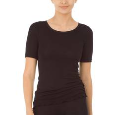 Calida Merinoull Kläder Calida True Confidence Shirt Short Sleeve - Black