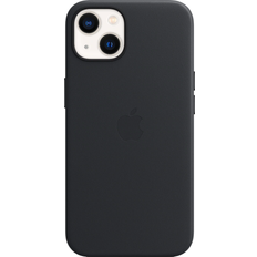 Apple Läder / Syntet Bumperskal Apple Leather Case with MagSafe for iPhone 13