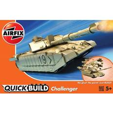 Airfix Plastleksaker Byggleksaker Airfix Quickbuild Challenger Tank Desert J6010