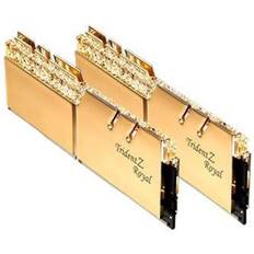 4266 MHz - 64 GB - DDR4 RAM minnen G.Skill Trident Z Royal Gold DDR4 4266MHz 2x32GB (F4-4266C19D-64GTRG)