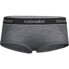 Icebreaker Dam Trosor Icebreaker Women's Merino Sprite Hot Pants - Gritstone Heather/Black