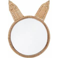 Bloomingville Beige Speglar Bloomingville Mini Cane Rabbit Ears Mirror