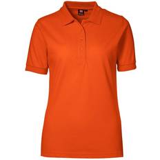 Dam - Orange Pikétröjor ID Ladies Pro Wear Polo Shirt - Orange