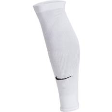 Nike Herr Arm- & Benvärmare Nike Squad Soccer Leg Sleeves Unisex - White/Black
