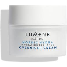 Lumene Pumpflaskor Ansiktsvård Lumene Lähde Nordic Hydra Hydration Recharge Overnight Cream 50ml