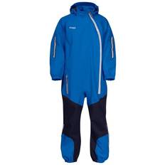 Tunnare overaller Barnkläder Bergans Kid's Lilletind Coverall - Riviera Blue/Dark Riviera Blue