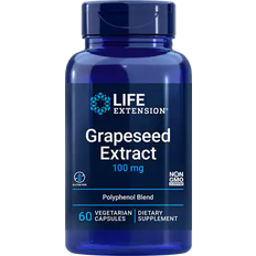 Life Extension C-vitaminer Kosttillskott Life Extension Grapeseed Extract 100mg 60 st