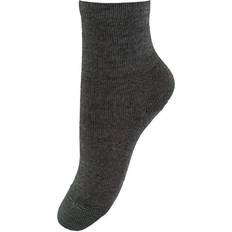 mp Denmark Wool/Cotton Socks - Dark Grey Melange (727-497)