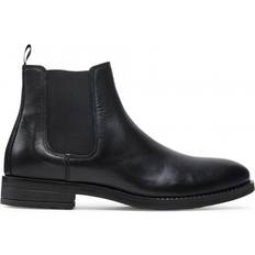 44 - Herr Chelsea boots Jack & Jones Inspired Leather Boots - Blue/Anthracite