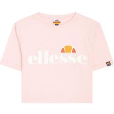 Ellesse Dam T-shirts & Linnen Ellesse Alberta Cropped Tee - Light Pink