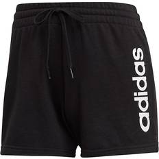 Adidas 10 - Dam Shorts adidas Women's Essentials Slim Logo Shorts - Black/White