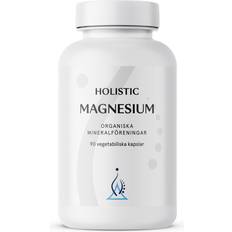 Förbättrar muskelfunktion Vitaminer & Mineraler Holistic Magnesium 120mg 90 st