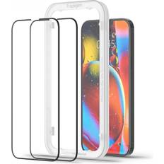 Spigen GLAS.tR AlignMaster Screen Protector for iPhone 13 Pro Max 2-Pack