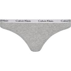 Calvin Klein Bomull Badkläder Calvin Klein Carousel Bikini Brief - Grey Heather