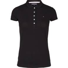 Tommy Hilfiger 14 - Dam Pikétröjor Tommy Hilfiger Women Core Heritage Polo Shirt - Masters Black