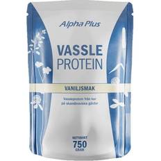 Proteinpulver Alpha Plus Vassleprotein Vanilla 750g