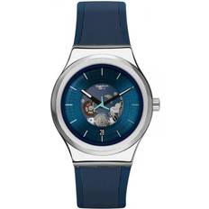 Swatch Analog - Herr - Självlysande Armbandsur Swatch Blurang (YIS430)