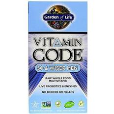 Garden of Life Vitamin Code 50 & Wiser Men 120 st