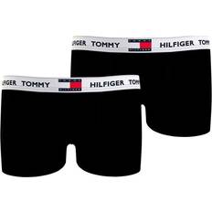 Svarta Boxershorts Tommy Hilfiger Organic Cotton Logo Trunks 2-pack - Black/Black (UB0UB00289)