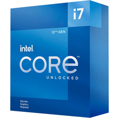 Intel Socket 1700 Processorer Intel Core i7 12700KF 3.6GHz Socket 1700 Box without Cooler
