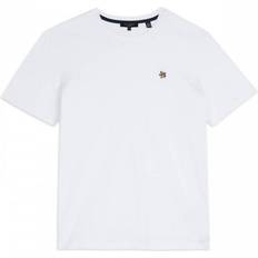 Ted Baker T-shirts & Linnen Ted Baker Oxford Badge T-shirt - White
