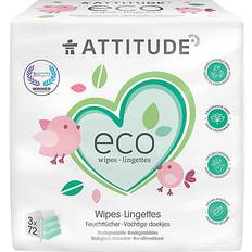 Attitude Sköta & Bada Attitude Eco Baby Wipes 216pcs