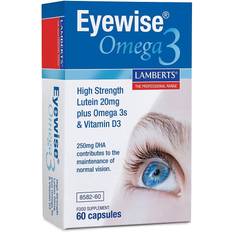 D-vitaminer - Ögon Fettsyror Lamberts Eyewise Omega 3 60 st