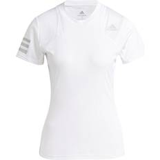 Adidas Dam - Polyester - Vita T-shirts adidas Club T-shirt Women - White/Gray Two