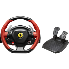 Röda - Xbox One Rattar & Racingkontroller Thrustmaster Ferrari 458 Spider Racing Wheel For Xbox One - Black/Red