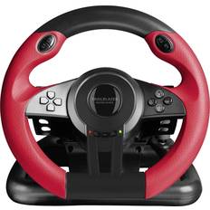 Röda - Xbox One Spelkontroller SpeedLink Trailblazer Gaming Steering Wheel - Black/Red