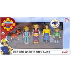 Fireman Sam Family Jones set w/5 figures