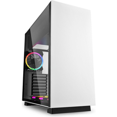 Sharkoon Full Tower (E-ATX) Datorchassin Sharkoon Pure Steel RGB White