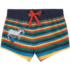 Multifärgade Badbyxor Pippi Longstocking Striped Swim Shorts - Navy