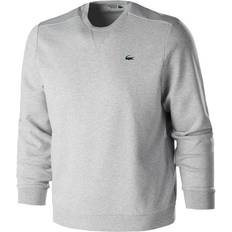 Lacoste Herr - Stretch Överdelar Lacoste Mesh Panels Sweatshirt - Grey Chine/Light Grey